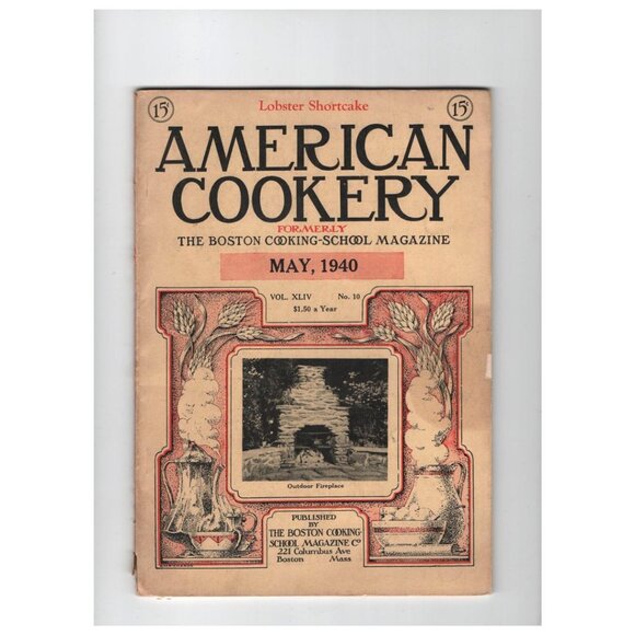 2 Issues Of American Cookery Nov 1930 May 1940 Recipes Articles Advertising - Picture 2 of 7